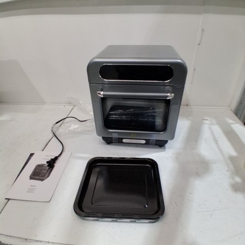 CIARRA 8-IN-1 MINI CONVECTION MULTIFUNCTIONAL TOASTER STEAM OVEN - 13QT- GREY (MODEL: CASO12-G) image 2