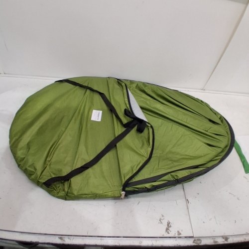 BREKMIS PORTABLE CHANGE ROOM POP UP PRIVACY TENT FOR CAMPING & OUTDOORS WITH CARRY BAG, LIGHTWEIGHT - 6.3FT - GREEN image 2