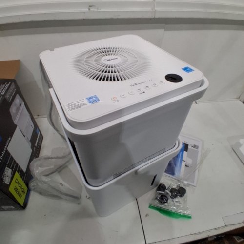 MIDEA CUBE 20 PINT SMART WIFI DEHUMIDIFIER, WHITE - (MAD20S1QWT) image 3