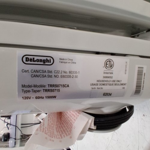 DELONGHI FULL ROOM RADIANT HEATER WITH 3 POWER LEVELS - GREY (MODEL: TRRS0715CA) image 6