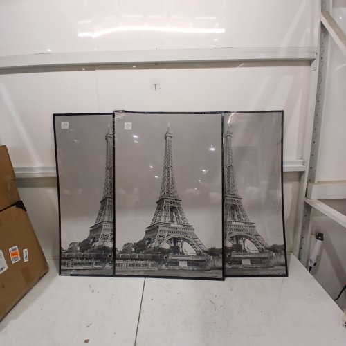 3PK UPSIMPLES WALL GALLERY PHOTO FRAMES - 24" X 36" - BLACK (MODEL: FUP0301069) image 2
