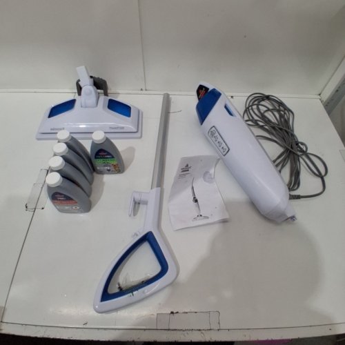 BISSELL POWERFRESH STEAM MOP - WHITE/BLUE (MODEL: 1940B) image 3