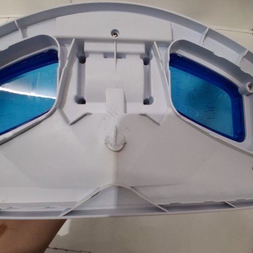 BISSELL POWERFRESH STEAM MOP - WHITE/BLUE (MODEL: 1940B) image 4