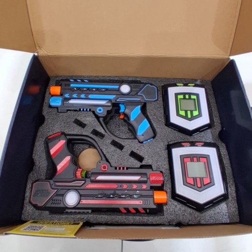 4PK SQUAD HERO BATTLE ACTION LASER TAG WITH CHARGING STATION - UP TO 4 PLAYERS image 3