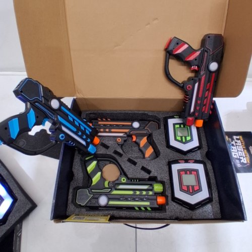 4PK SQUAD HERO BATTLE ACTION LASER TAG WITH CHARGING STATION - UP TO 4 PLAYERS image 4