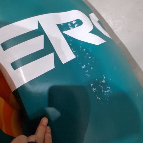 SOLAVERO INFLATABLE STAND UP PADDLE BOARD - 12FT - GREEN/ORANGE image 4