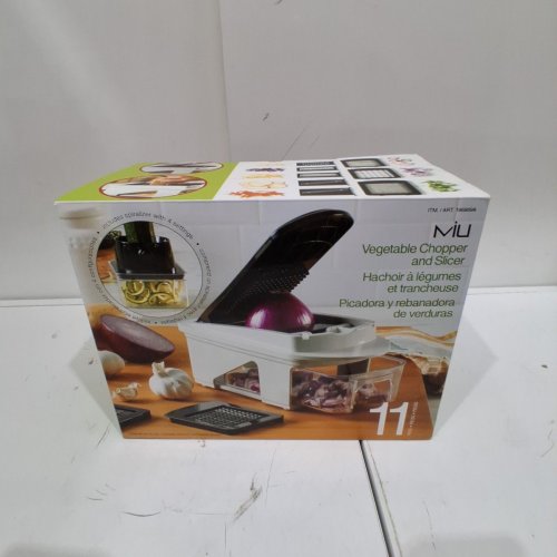 11PC MIU VEGETABLE CHOPPER - WHITE (MODEL:1968698) image 5