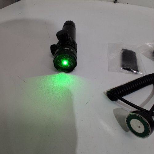 FEYACHI TACTICAL GREEN LASER SIGHT WITH 45 DEGREE P13 PICATINNY - BLACK (MODEL: GL6) image 2