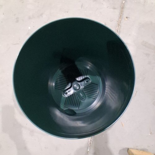 ROOM ESSENTIALS INDOOR/OUTDOOR PLANTER POT - 16.1" X 14" - GREEN image 4