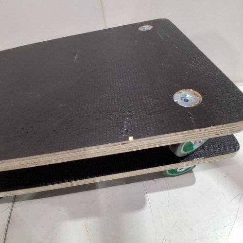 2PK VEVOR FURNITURE DOLLY - 22.6" X 11.4" X 4.6" - 550LBS CAP - BLACK/TEAL (MODEL: SXT-0100) image 3