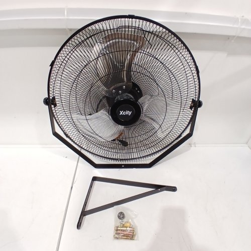 XCITY WALL MOUNTED FAN - 20" - BLACK image 3