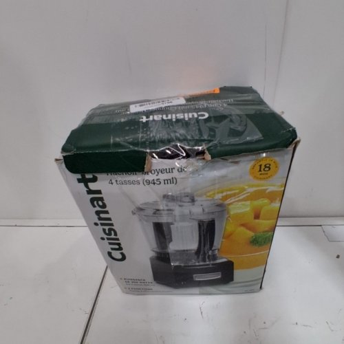 CUISINART ELITE MINI CHOPPER - 4-CUP CAPACITY - BLACK/GREY (MODEL: CH-4DC) image 8