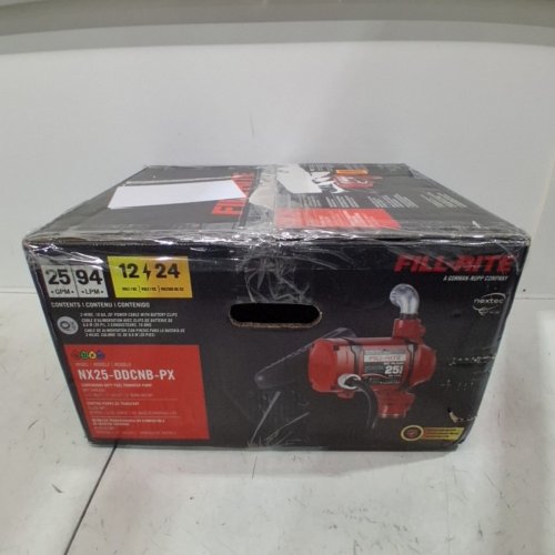 FILL-RITE DC FUEL TRANSFER PUMP - 25 GPM, 12 V/24 V DC - RED (MODEL: NX25-DCNB-PX) image 10