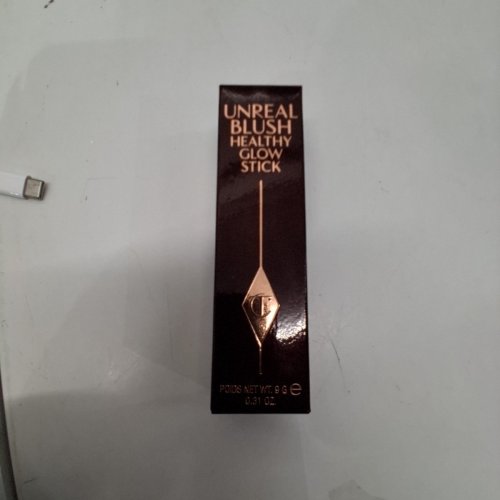 CHARLOTTE TILBURY UNREAL HEALTHY GLOW BLUSH STICK - 0.31 OZ- PEACHY GLOW image 3