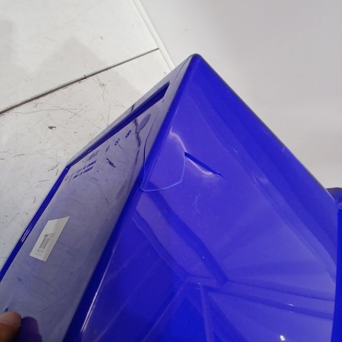 STOREX RECYCLING TOTE BIN CONTAINER 35 L - BLUE image 3