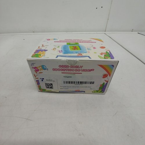 TIMINGSXD FLASH CARD LEARNING TOY WITH 192 CARDS - SPANISH EDITION - BLUE (MODEL: CA001_BLUE) image 2
