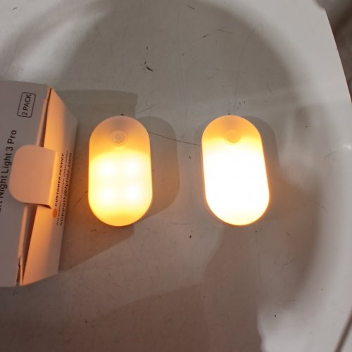 2PK LYRIDZ MOTION SENSOR NIGHT LIGHT - 2700K - WHITE image 2