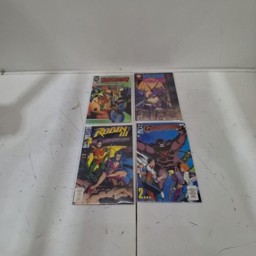 4 ASSTD DC COMIC BOOKS - LEGIONNARIRES #3, ROBIN III #3, BATMAN VS. PREDATOR #2 OF 3, HAWKWORLS #23 - VARIOUS AUTHORS image 2