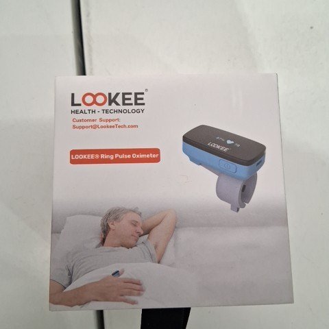 LOOKEE RING-PRO SLEEP OXYGEN MONITOR WITH PC & MOBILE APPS - BLUE/BLACK - (MODEL: OXIBAND-1) image 4