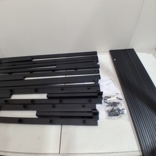 ULIESC HEAVY-DUTY EASY ASSEMBLY NO BOX SPRING METAL BED FRAME - KING - 14" CLEARANCE - BLACK (MODEL: 3505-14A) image 5