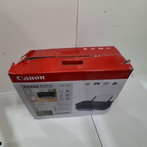 CANON PIXMA TS3725 WIRELESS ALL-IN-ONE COLOUR PRINTER - BLACK image 2