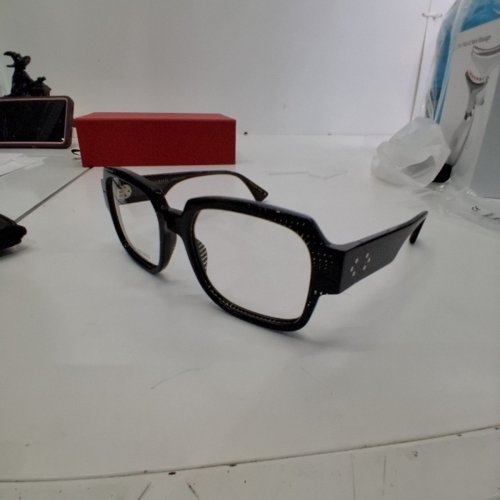 WOMENS DANSHARIAN LIMITED EDITION ASHOT SQUARE DEMO FRAMES GLASSES - BLACK (STYLE: DN04201AU) image 5