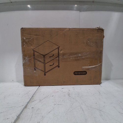 SOMDOT 2-DRAWER NIGHTSTAND - 16" X 19/7" - WHITE - MODEL: (FD101C09) image 8