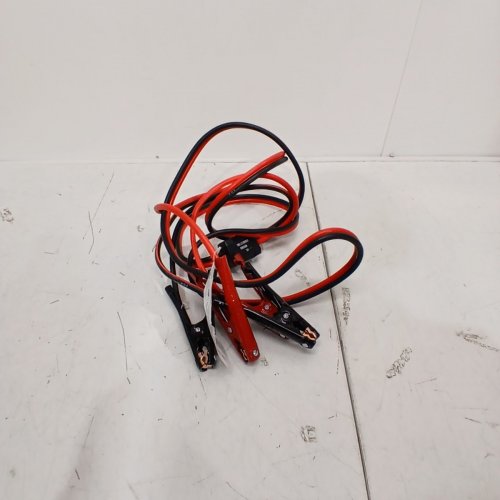 unbranded JUMPER CABLES FOR CAR BATTERY, 10 GAUGE WIRE 11FT LONG, COMES WITH CARRYING BAG - BLACK/RED image 2