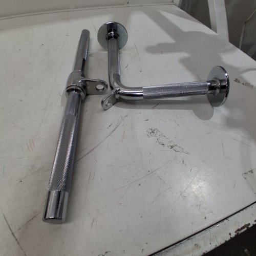 2PC YES4ALL ROTATING CABLE MACHINE ATTACHMENT BARS 880LBS- CHROME (STYLE: JYW1 LTN) image 2