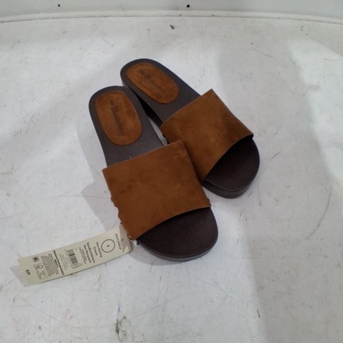 WOMEN'S NO BOUNDARIES STUDDED CLOG SANDALS- SIZE 8 - BROWN (MODEL: 29DYLANM26) image 3