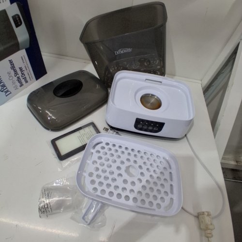DR. BROWNS ALL-IN-ONE BABY BOTTLE / PACIFIER STERILIZER & DRYER - GREY (MODEL: AC177) image 5