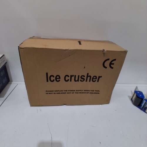 ELECTRIC COUNTERTOP ICE CRUSHER - 300W - SILVER image 2