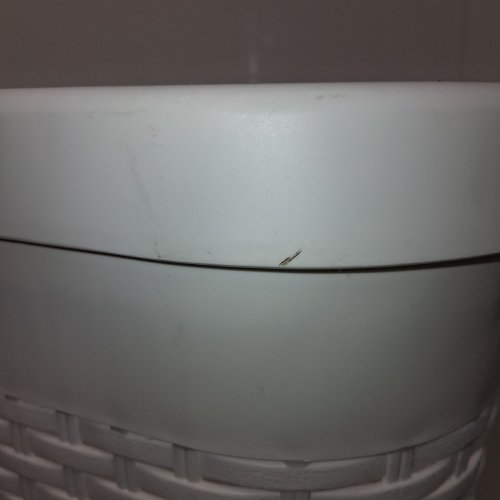 MIND READER 40L SLIM LAUNDRY HAMPER WITH LID - 40L - WHITE (MODEL: ‎‎40HAMP-WHT) image 4