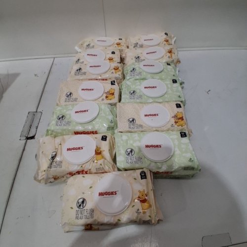 13PK HUGGIES NATURAL CARE SENSITIVE SKIN BABY WIPES (832 TOTAL) image 2