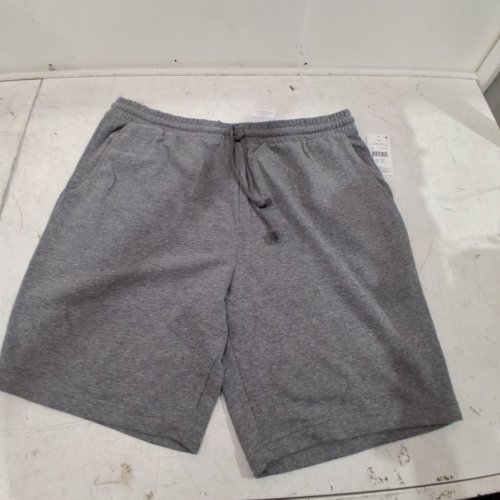 MENS GEORGE PULL-ON BASIC PAJAMA SHORTS - LARGE - GRAY (MODEL: GRS63712MN) image 2