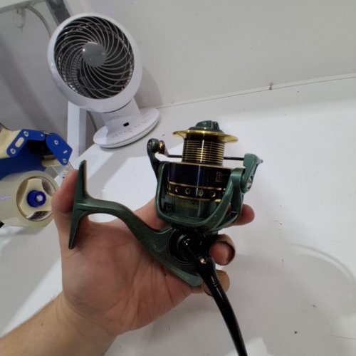 BPS BOREALIS FISHING REEL WITH 4 BEARING SYSTEM *REEL ONLY* - 5.0:1 GEAR RATIO - SIZE 4000 - GREEN (MODEL: BLS4000) image 3