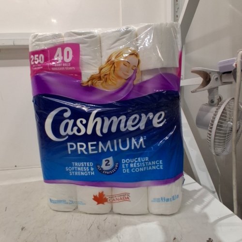 40PK CASHMERE PREMIUM BATH TISSUE GIANT TOILET PAPER ROLLS - WHITE (MODEL: 1424970) image 4
