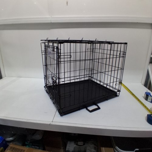 MIDWEST HOMES FOR PETS ICRATE FOLDING DOG CRATE - 18" - BLACK (MODEL: 1518) image 2
