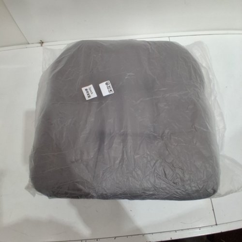 2PK TUFTED SQUARE CHAIR CUSHIONS - 19 X 19" - DARK GRAY image 4