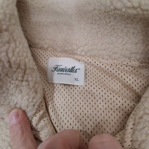UNISEX KUWALLA TEE MONTRÉAL LIGHTWEIGHT PRINTED SHERPA JACKET - EXTRA LARGE - ELK WILDLIFE (STYLE: KUL-0126-SFZ3030) image 3