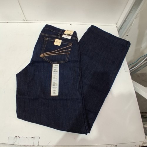 WOMEN'S ARIAT NASHVILLE PERFECT RISE TROUSER JEANS - 33W X 36 L - DARK BLUE image 3