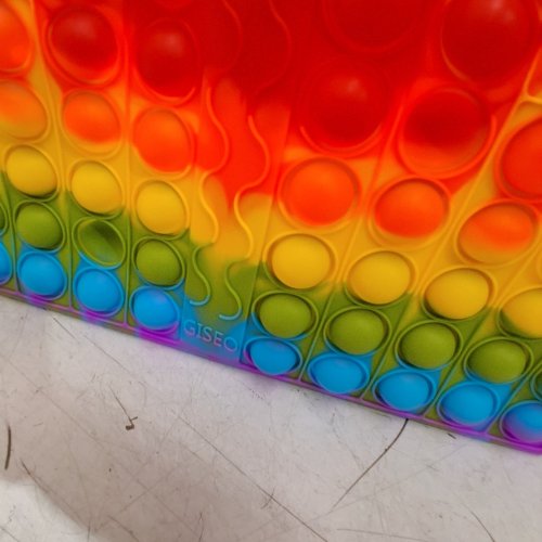 POP-IT FIDGET TOTE BASKET - RAINBOW image 3