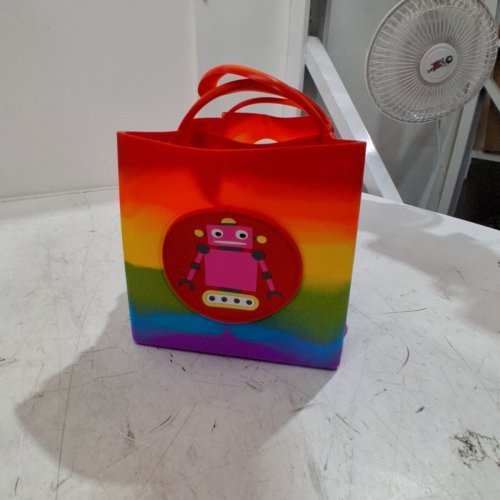 POP-IT FIDGET TOTE BASKET - RAINBOW image 4