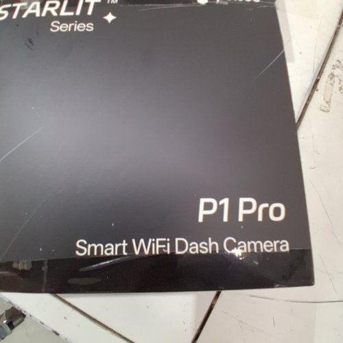 PELSEE 4 K SMART WIFI FRONT AND REAR DASH CAMERA, STARVIS 2 SENSOR, 64BG CARD -BLACK - (MODEL: P1 PRO) image 2