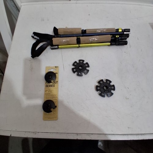 DAKINE FLIP OUT TREKKING POLE WITH ANTI-SHOCK - YELLOW/BLUE (MODEL: DK-FOSTP) image 3