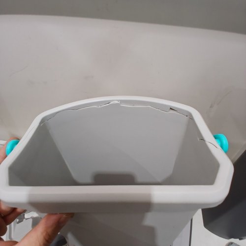 MOPFICIENT DUAL-CHAMBER FLAT MOP & BUCKET SET-14L-GREY/BLUE image 4