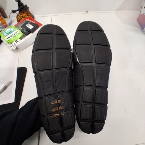 MEN'S SWIMS PENNY LOAFERS SLIP-ON MOCCASINS - SIZE 10 - BLACK (STYLE: 6596509) image 3