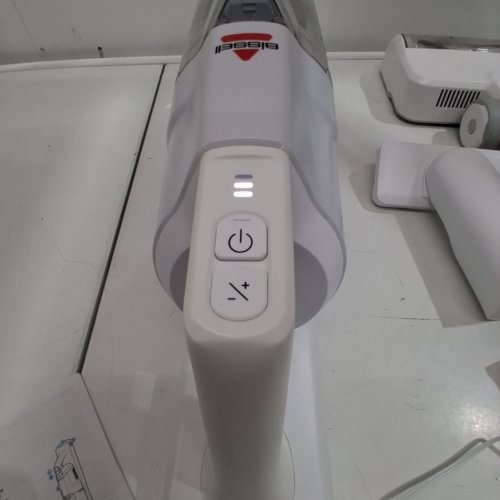 BISSELL POWERCLEAN CORDLESS SELF-STANDING STICK VACUUM WITH LED HEADLIGHTS - WHITE (MODEL: 4173B) image 2