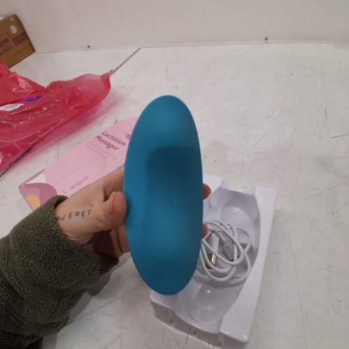 HASDSAGY 2IN1 LACTATION MASSAGER FOR BREASTFEEDING - BLUE image 4