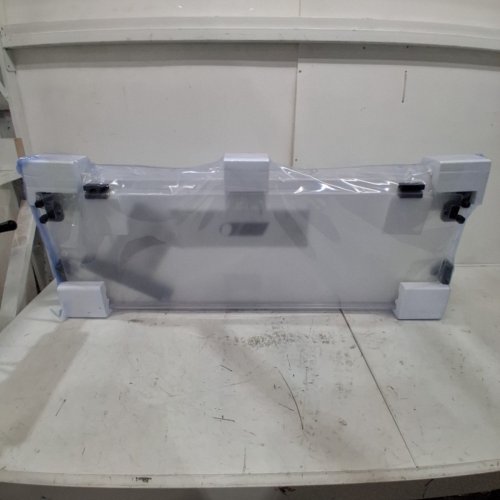 RAINIER FOLDING WINDSHIELD FOR TXT PRE2103 GOLF CART - CLEAR image 3